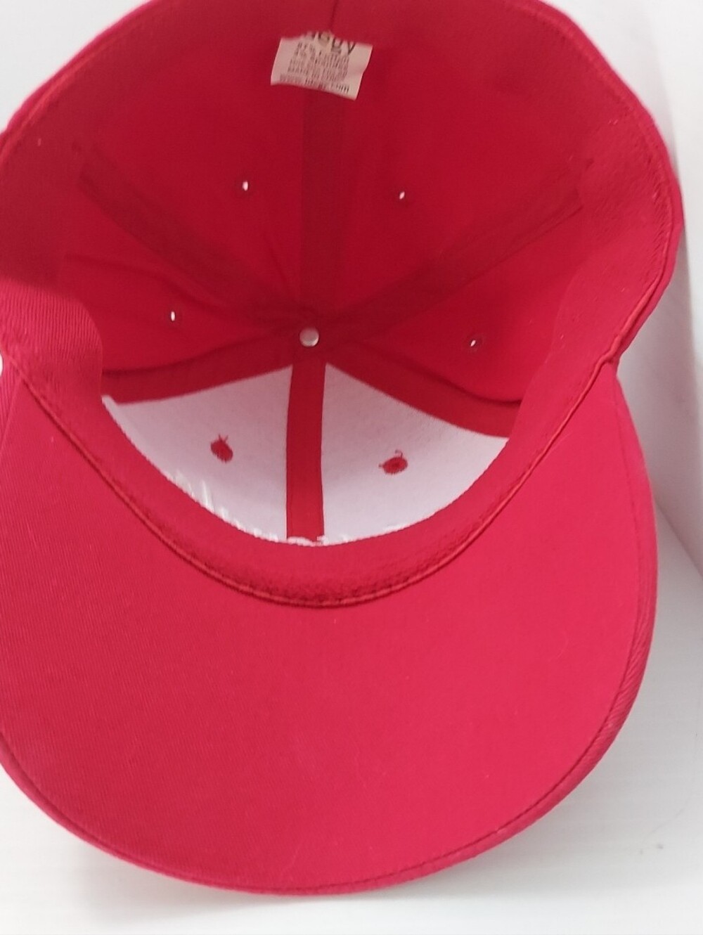 Red "Nationals" Script Baseball Cap - Picture 9 of 13